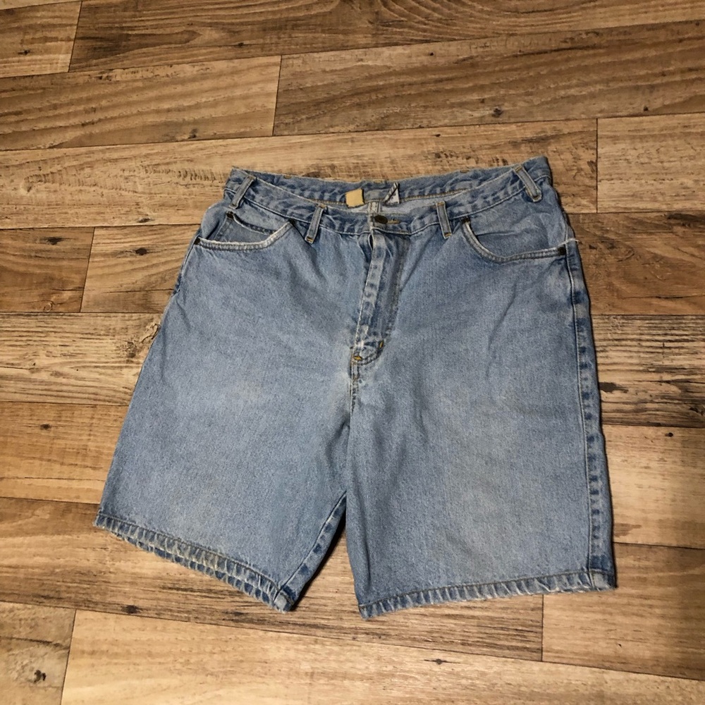 Vintage Northwest Blue Light Wash Men's Jean Shorts